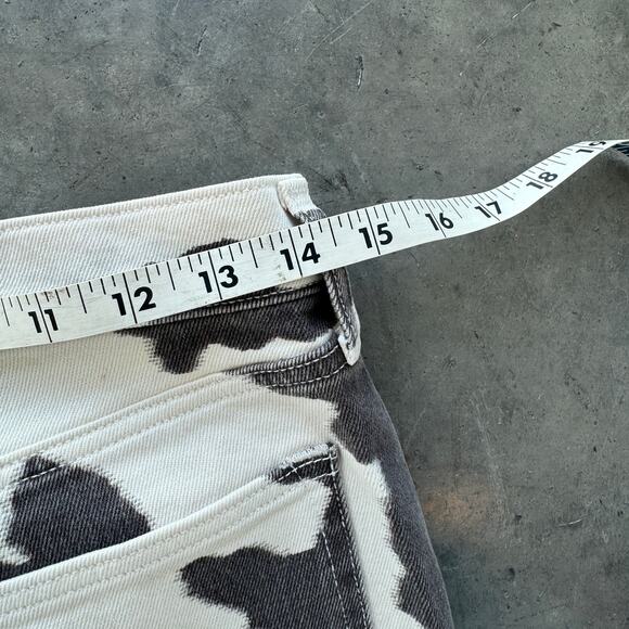 Abercrombie & Fitch High Rise 90s Relaxed Pony Print Jean 26 Nwt Msrp $110 - Picture 4 of 5